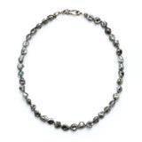 Grey Keshi Pearl Necklace