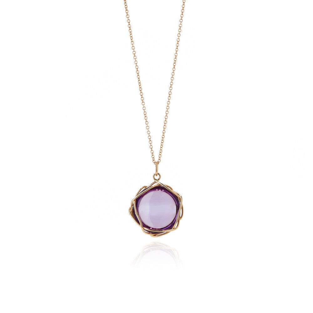 Amethyst lintel pendant