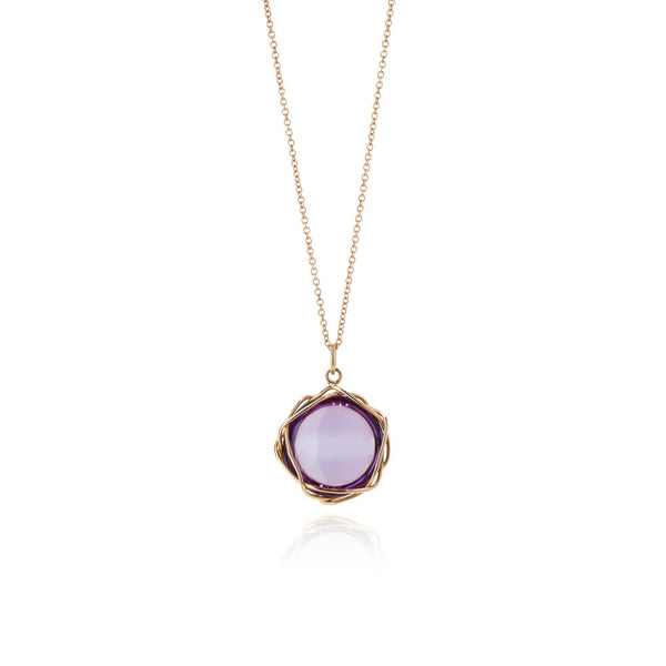 Amethyst lintel pendant