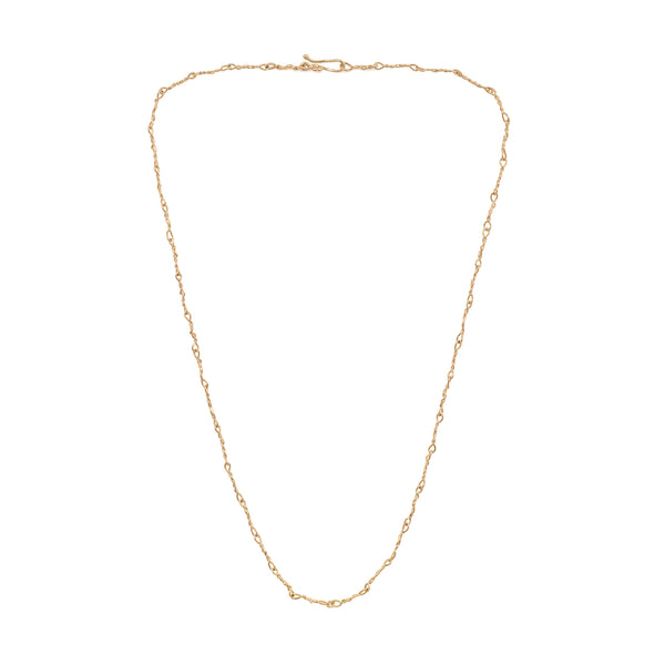 18k Yellow Gold Small Vine Chain Necklace