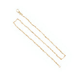18k Yellow Gold Hand Made "Slithering" Chain
