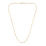 18k Yellow Gold Hand Made "Slithering" Chain